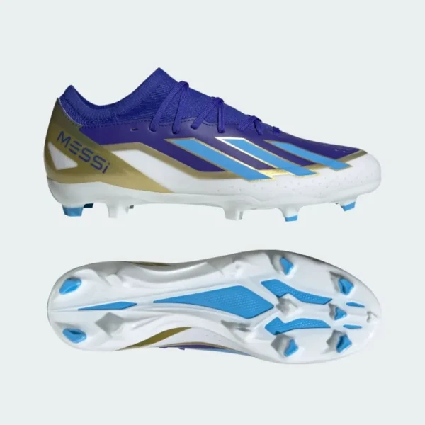 Soccer | Soccer Cleats^Adidas X Crazyfast League FG Soccer Cleats Blue/Blue/FootwearWhite-ID0712