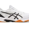 Tennis^ASICS Mens Gel Rocket 11 White/PureSilver-101