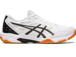 Tennis^ASICS Mens Gel Rocket 11 White/PureSilver-101