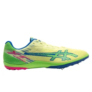 Running Spikes^ASICS Resurgence Xc GlowYellow/GreenGecko-750