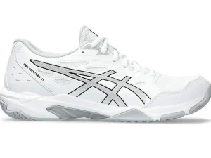 Tennis^ASICS Women's Gel Rocket 11 White/PureSilver-101