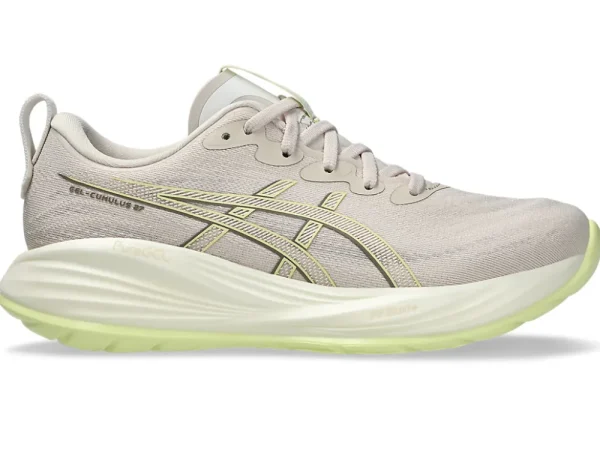 Running Shoes^ASICS Women's Gel-Cumulus 27 MineralBeige/HuddleYellow-250