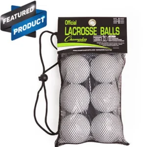 Lacrosse^CHAMPION SPORTS NOCSAE Lacrosse Ball Set of 6