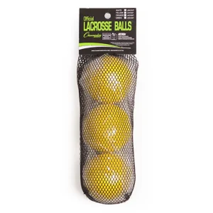 Lacrosse^CHAMPION SPORTS NOCSAE Lacrosse Ball Set of 3