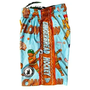 Bottoms^Flow Society Boys Gingerbread Hockey Shorts