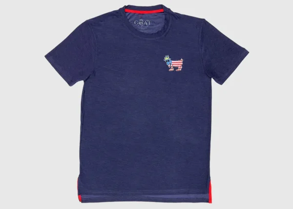 Lacrosse^Goat USA Youth Freedom Athletic T-Shirt