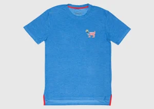 Lacrosse^Goat USA Youth Freedom Athletic T-Shirt