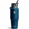 Water Bottles, Tumblers & Coolers^Hydro Flask 32 oz Wide Mouth Travel Bottle with Flex Straw Cap