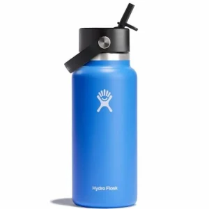 Water Bottles, Tumblers & Coolers^Hydro Flask 32 oz Wide Mouth with Flex Straw Cap