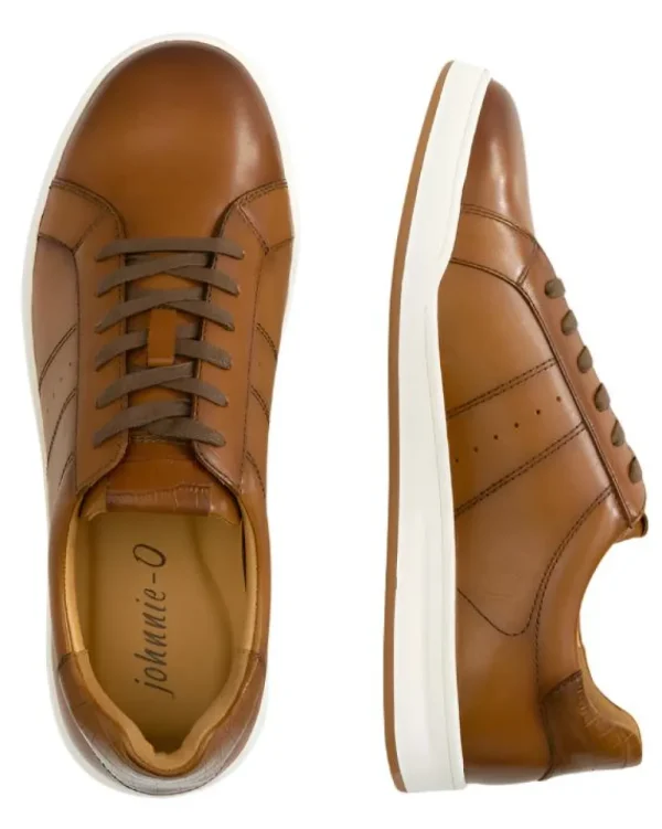 Casual^Johnnie-O Men's Topspin Oxford Leather Sneaker