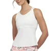 Tennis | Tennis^LIJA Womens Elite Flash Tank White