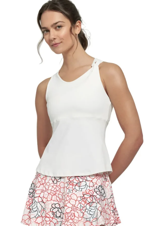 Tennis | Tennis^LIJA Womens Elite Flash Tank White