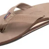 Sandals And Water Shoes^Rainbow Sandals Rainbow Mens Double Layer Thick Strap Sandal DarkBrown