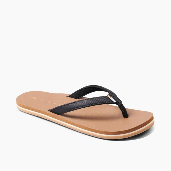 Sandals & Water Shoes^Reef Womens Solana Sandals Black/Tan