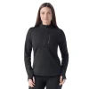 Outerwear^Smartwool Women's Active Fleece 1/2 Zip Black-001