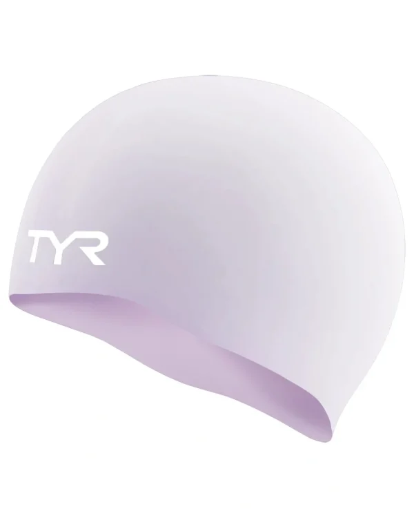 Swim^TYR Wrinkle-Free Junior Silicone Swim Cap