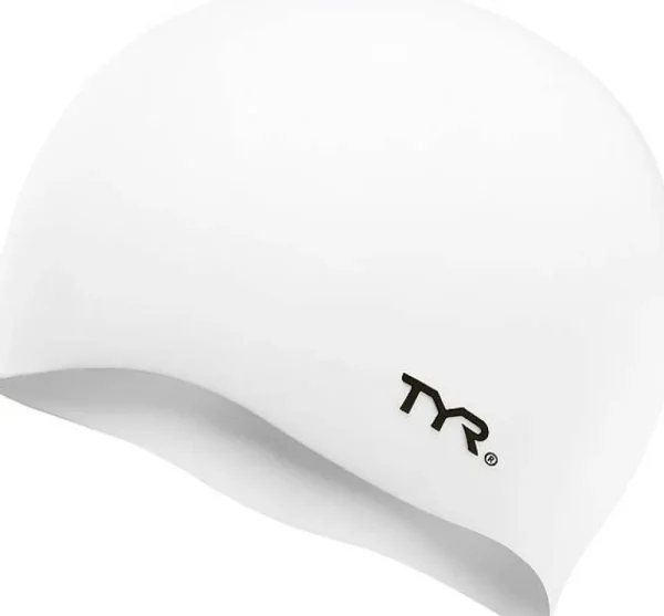 Swim^TYR Wrinkle-Free Junior Silicone Swim Cap