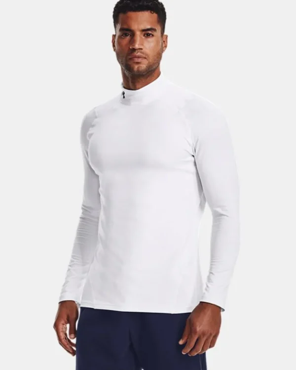 Compression^Under Armour Men's ColdGear® Fitted Mock