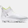 Football | Football & Lacrosse Cleats^Under Armour Men's Hammer 2 MC Cleats White/MetallicSilver/White-101