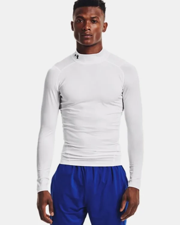 Compression^Under Armour Mens Heatgear® Mock Long Sleeve 1