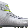 Football | Football & Lacrosse Cleats^Under Armour Men's UA Highlight MC Cleats White/MetallicSilver/MetallicSilver-106