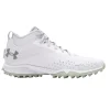 Football | Football & Lacrosse Cleats^Under Armour Unisex Spotlight Lax Turf White/White/MetallicSilver-100