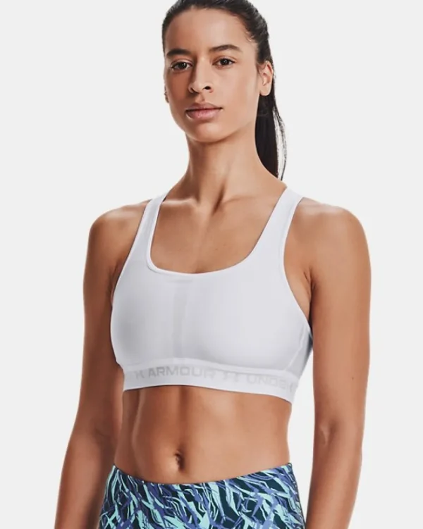 Sports Bras^Under Armour Womens Armour Mid Crossback Sports Bra