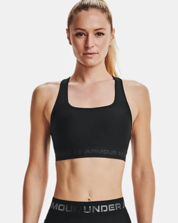 Sports Bras^Under Armour Womens Armour Mid Crossback Sports Bra