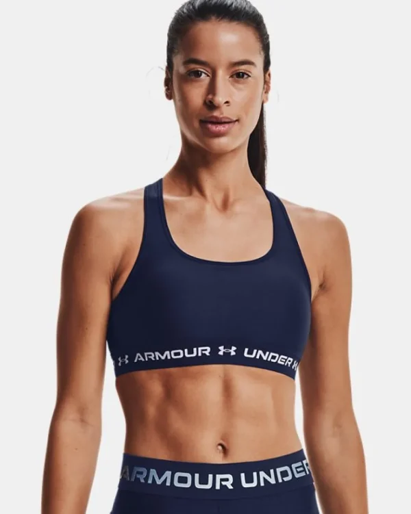 Sports Bras^Under Armour Womens Armour Mid Crossback Sports Bra