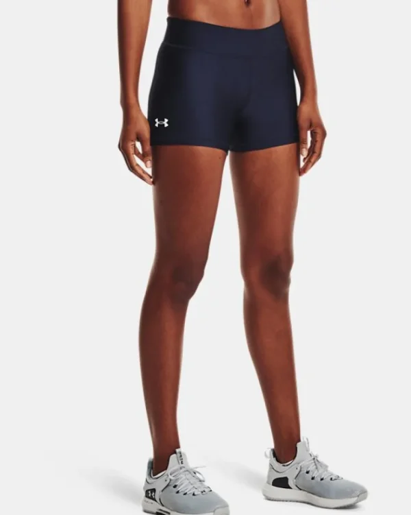 Compression^Under Armour Womens Heatgear Armour Mid Rise Shorty