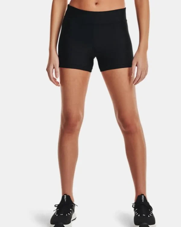 Compression^Under Armour Womens Heatgear Armour Mid Rise Shorty