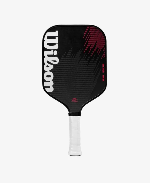 Tennis, Paddle Pickle^Wilson Fierce Pro 13mm Pickleball Paddle Black/Red