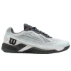 Tennis^Wilson Men's Rush Pro 4.0 Shift BalladBlue/Ebony/OrangeTiger